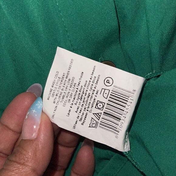 Size S Motherhood maternity beautiful green dress - Picture 7 of 8